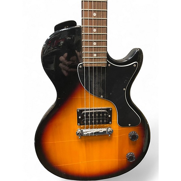 Used Maestro LES PAUL JR 2 Tone Sunburst Solid Body Electric Guitar