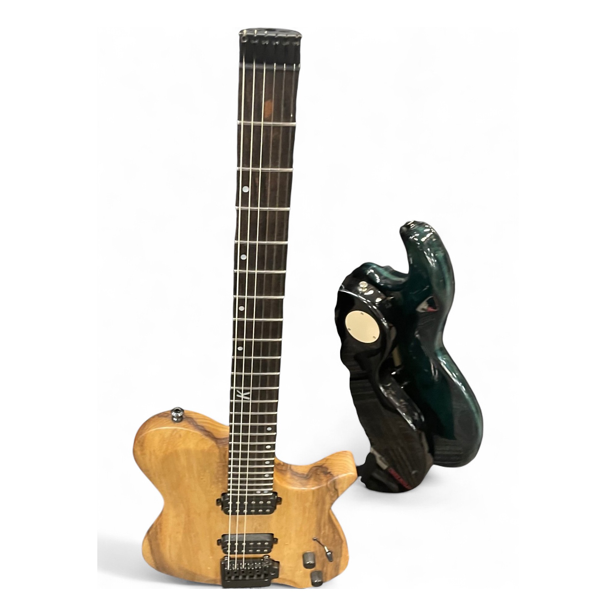 Used Kiesel Zeus Natural Solid Body Electric Guitar Natural