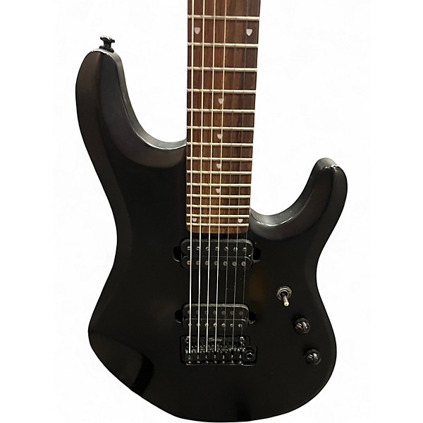 Used Sterling by Music Man JP70 John Petrucci Signature Black Solid Body Electric Guitar
