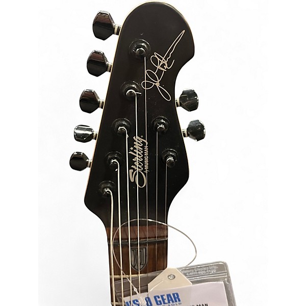 Used Sterling by Music Man JP70 John Petrucci Signature Black Solid Body Electric Guitar