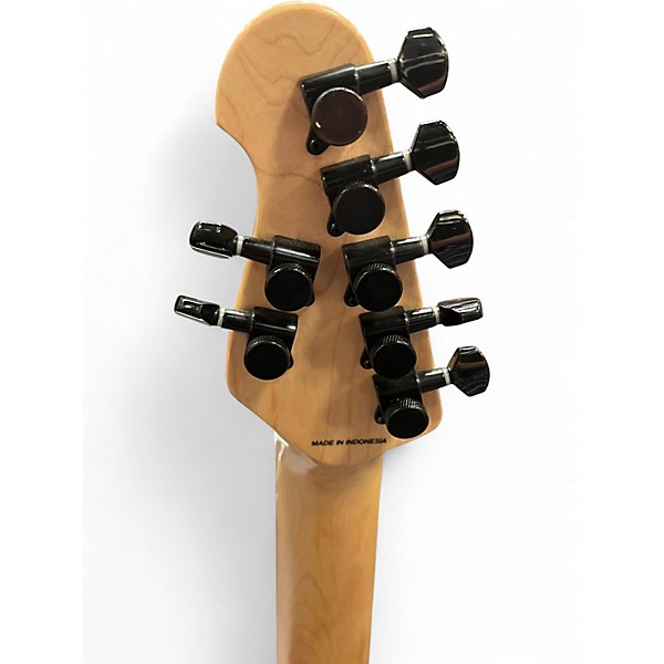 Used Sterling by Music Man JP70 John Petrucci Signature Black Solid Body Electric Guitar