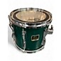 Used Yamaha 5 Piece Stage Custom Metallic Aqua Marine Drum Kit