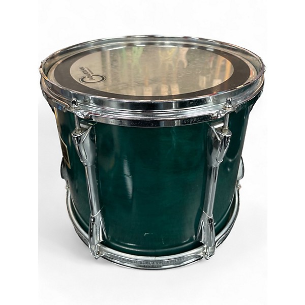 Used Yamaha 5 Piece Stage Custom Metallic Aqua Marine Drum Kit