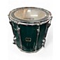 Used Yamaha 5 Piece Stage Custom Metallic Aqua Marine Drum Kit