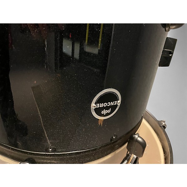 Used PDP by DW 5 Piece Encore Complete 5-Piece Drum Set Black Onyx Drum Kit