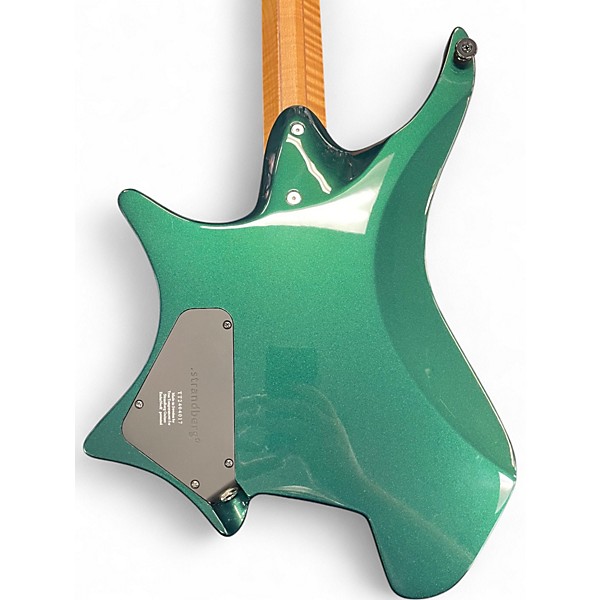 Used strandberg Boden Furtur TT6 Archetype Headless Multiscale Racing Green Solid Body Electric Guitar