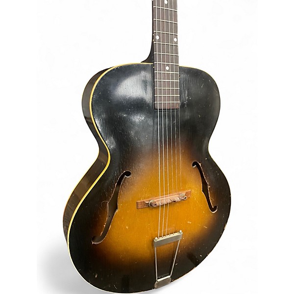 Vintage 1950s Gibson L-48 Sunburst Acoustic Guitar