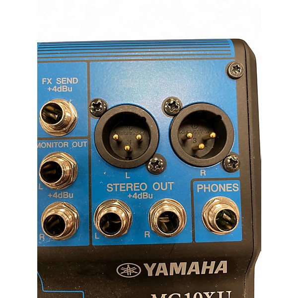 Used Yamaha MG10XU 10 Channel Mixer with Effects Unpowered Mixer