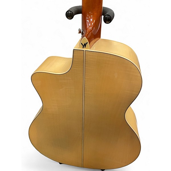 Used Washburn AG40CEK-A-U Natural Acoustic Electric Guitar