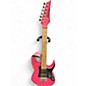 Used Ibanez Mikro Gio Pink Solid Body Electric Guitar