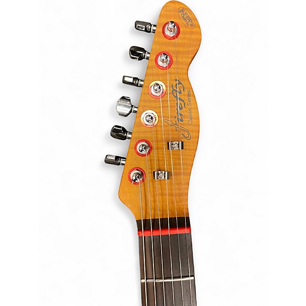 Used Firefly Classic Series Polar White Solid Body Electric Guitar