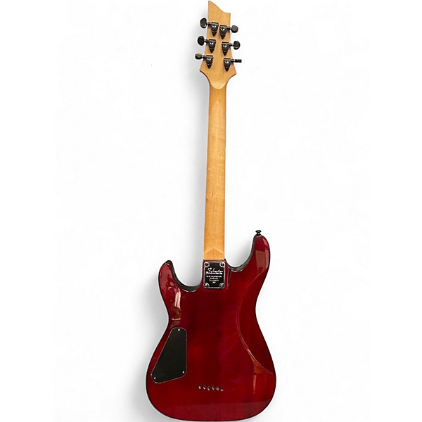 Used Schecter Guitar Research Gryphon Limited Edition Candy Apple Red Solid Body Electric Guitar