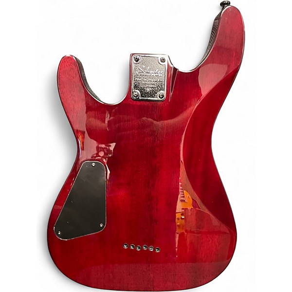 Used Schecter Guitar Research Gryphon Limited Edition Candy Apple Red Solid Body Electric Guitar