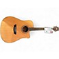 Used Washburn WD20SCE Natural Acoustic Electric Guitar