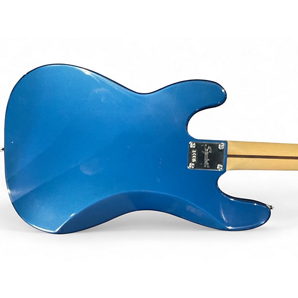 Used Squier Precision Bass Daphne Blue Electric Bass Guitar