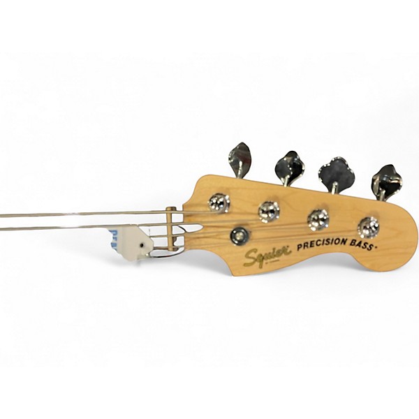 Used Squier Precision Bass Daphne Blue Electric Bass Guitar