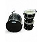 Used Sound Percussion Labs 4 Piece KCIKER 3 PIECE Black Drum Kit thumbnail