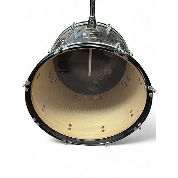 Used Sound Percussion Labs 4 Piece KCIKER 3 PIECE Black Drum Kit