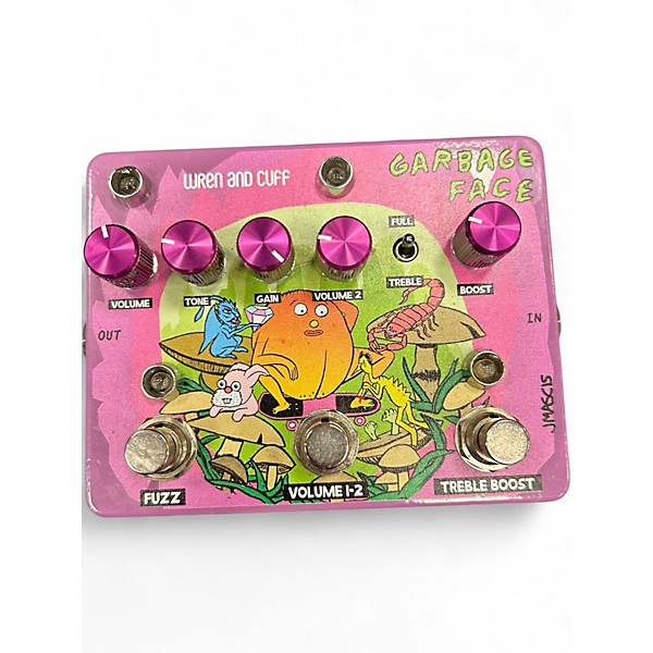 Used Wren And Cuff GARBAGE FACE Effect Pedal