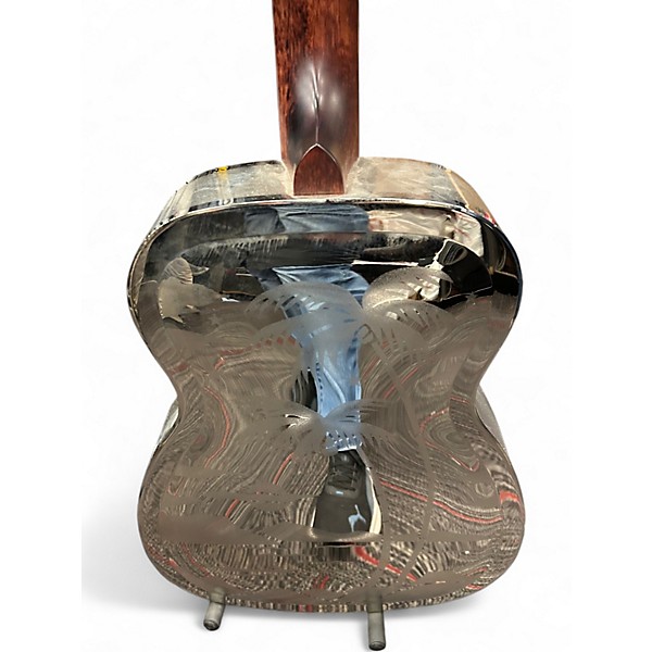 Used Recording King RM-997-H SILVER Resonator Guitar