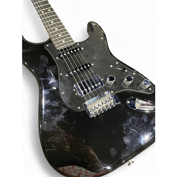 Used Fender limited edition player Black Solid Body Electric Guitar