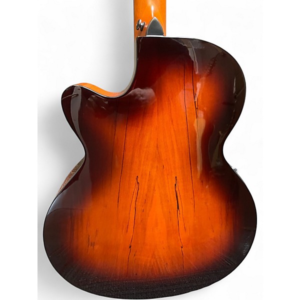 Used Mitchell MX430SM Spalted Maple Acoustic Electric Guitar