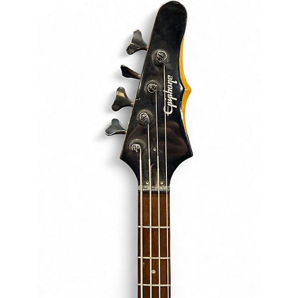 Used Epiphone Power Bass Black Electric Bass Guitar