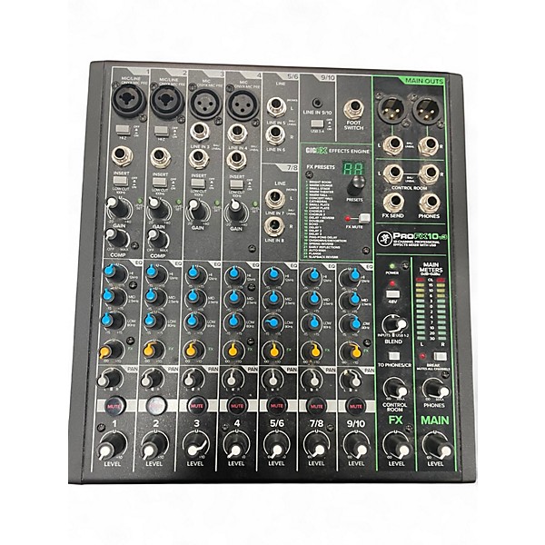 Used Mackie PROFX10 Powered Mixer