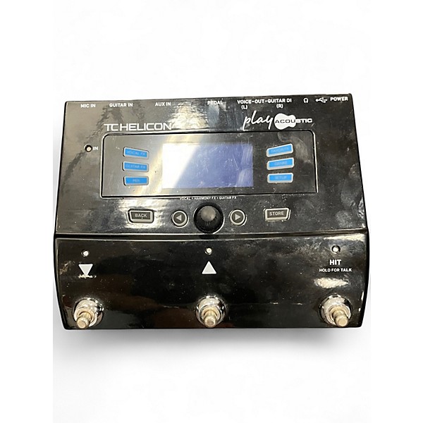 Used TC Helicon play acoustic Effect Pedal Package