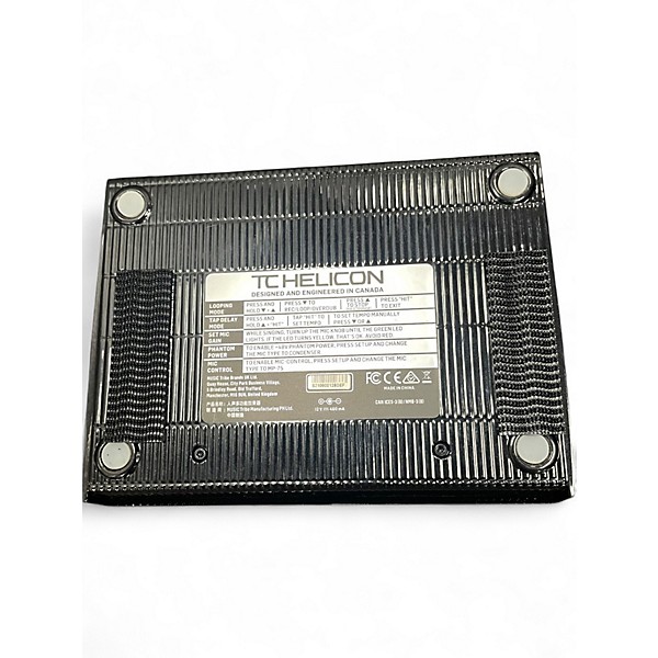 Used TC Helicon play acoustic Effect Pedal Package