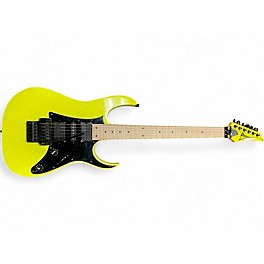 Used Ibanez RG550XHR RG Series Yellow Solid Body Electric Guitar