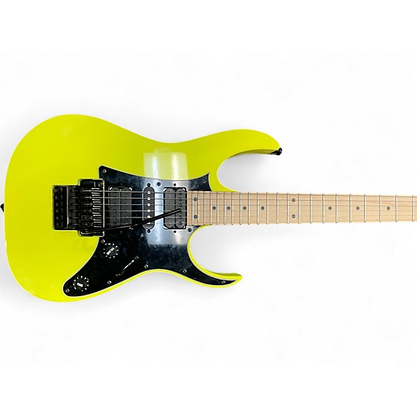 Used Ibanez RG550XHR RG Series Yellow Solid Body Electric Guitar
