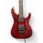 Used Schecter Guitar Research C1 Hellraiser Dark Cherry Burst Solid Body Electric Guitar