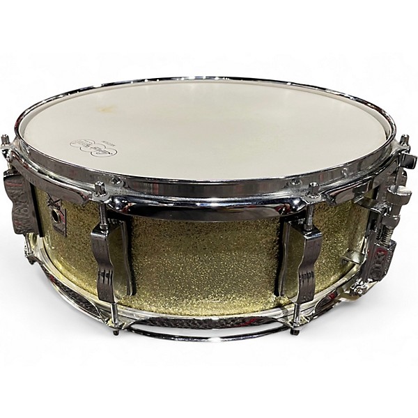 Used Ludwig  14in gold sparkle  gold sparkle Drum