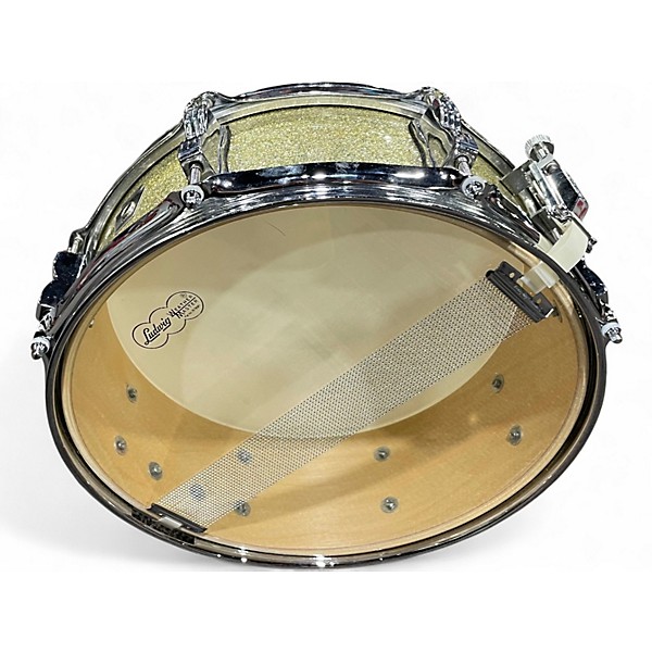 Used Ludwig  14in gold sparkle  gold sparkle Drum