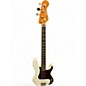 Used Squier Classic Vibe 1960S Precision Bass White Electric Bass Guitar
