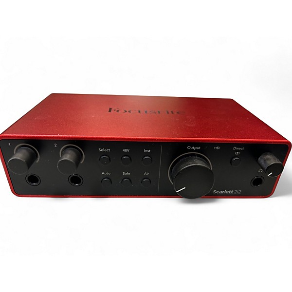Used Focusrite 2I2 GEN 4 Audio Interface