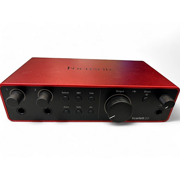 Used Focusrite 2I2 GEN 4 Audio Interface