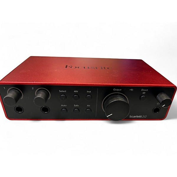Used Focusrite 2I2 GEN 4 Audio Interface