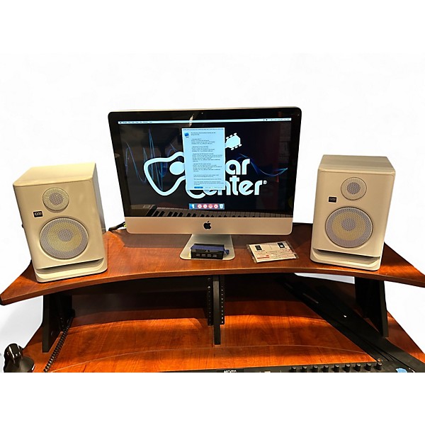 Used KRK RP5 ROKIT G5 WHITE Pair Powered Monitor