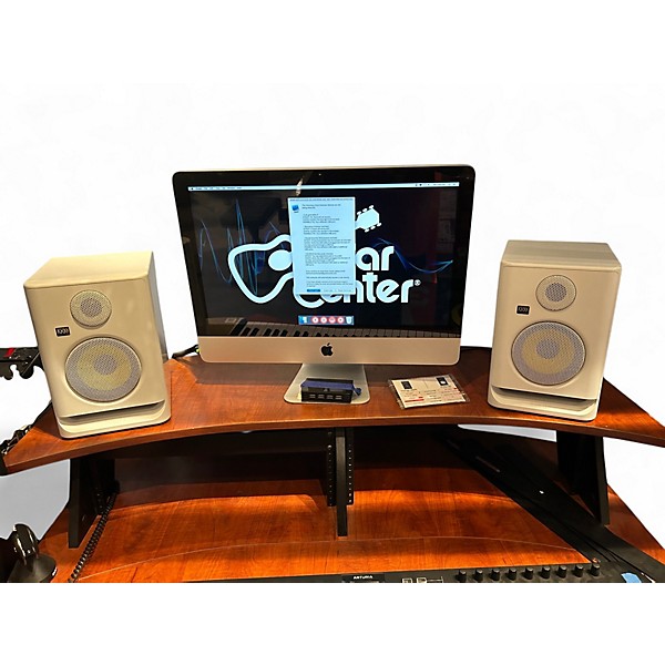 Used KRK RP5 ROKIT G5 WHITE Pair Powered Monitor