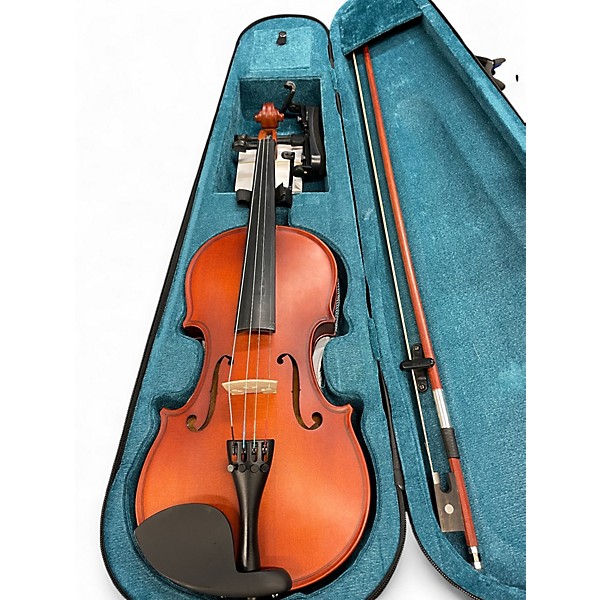 Used Mendini By Cecilio 1/4 Violin for Beginners Acoustic Violin