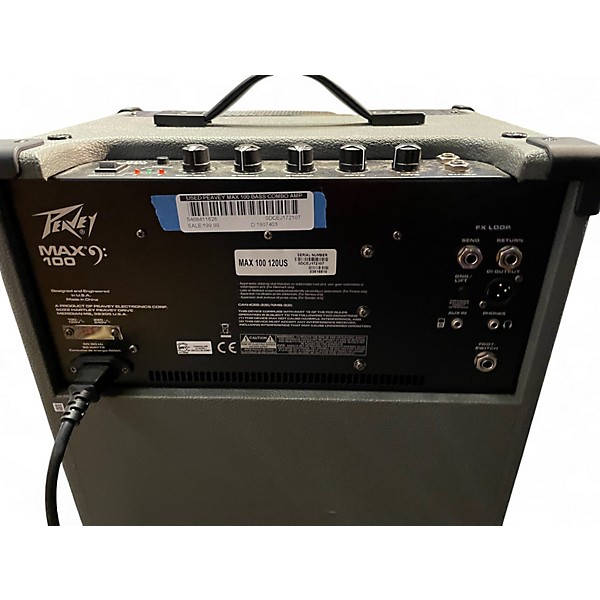 Used Peavey MAX 100 Bass Combo Amp