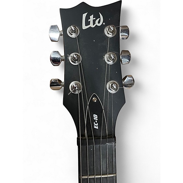Used ESP LTD EC10 Black Solid Body Electric Guitar