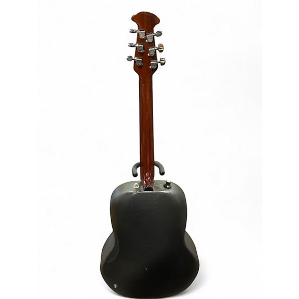 Used Ovation BALLADEER 1862 Antique Natural Acoustic Electric Guitar