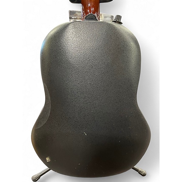 Used Ovation BALLADEER 1862 Antique Natural Acoustic Electric Guitar