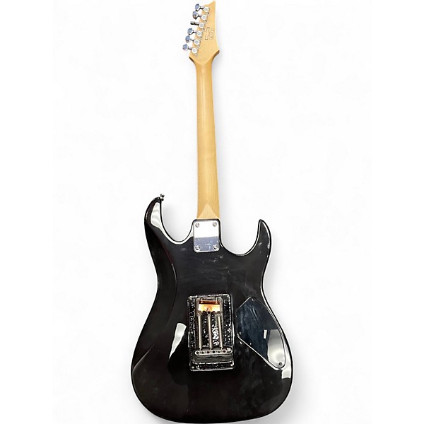 Used Ibanez GRX70QA Left Handed Transparent Red Burst Solid Body Electric Guitar