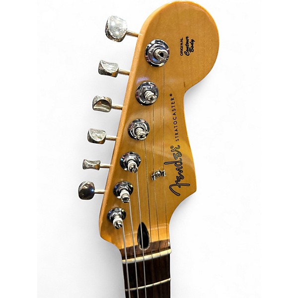 Used 2024 Fender Standard Stratocaster Aqua Green Solid Body Electric Guitar