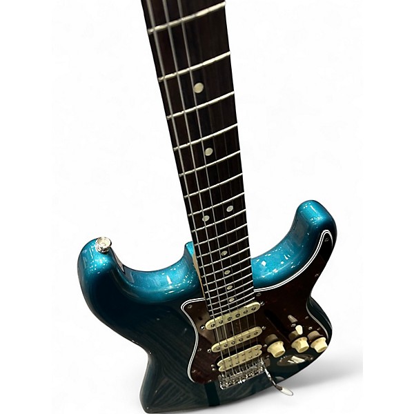 Used 2024 Fender Standard Stratocaster Aqua Green Solid Body Electric Guitar
