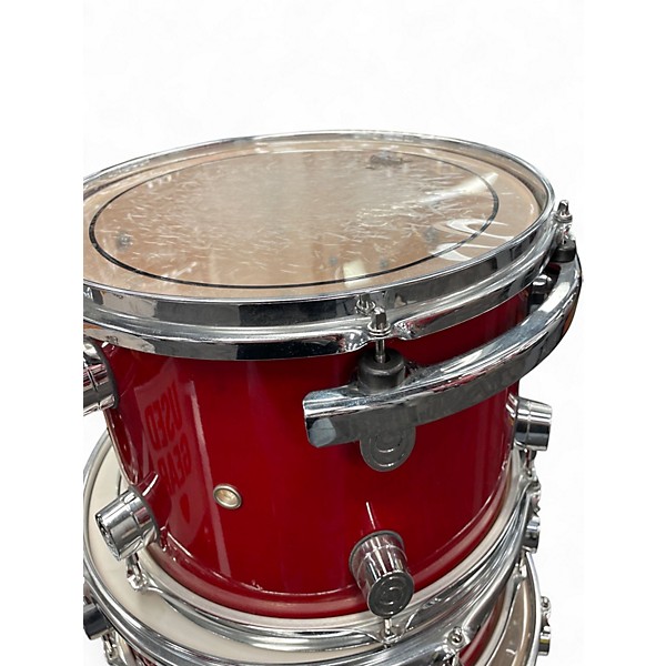 Used PDP by DW 3 Piece Concept Series Candy Apple Red Drum Kit